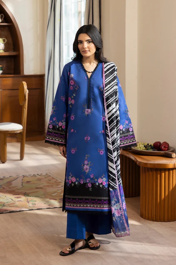 Nissa Exclusive Summer Prints # 07 - 3 pcs unstitch Suit
